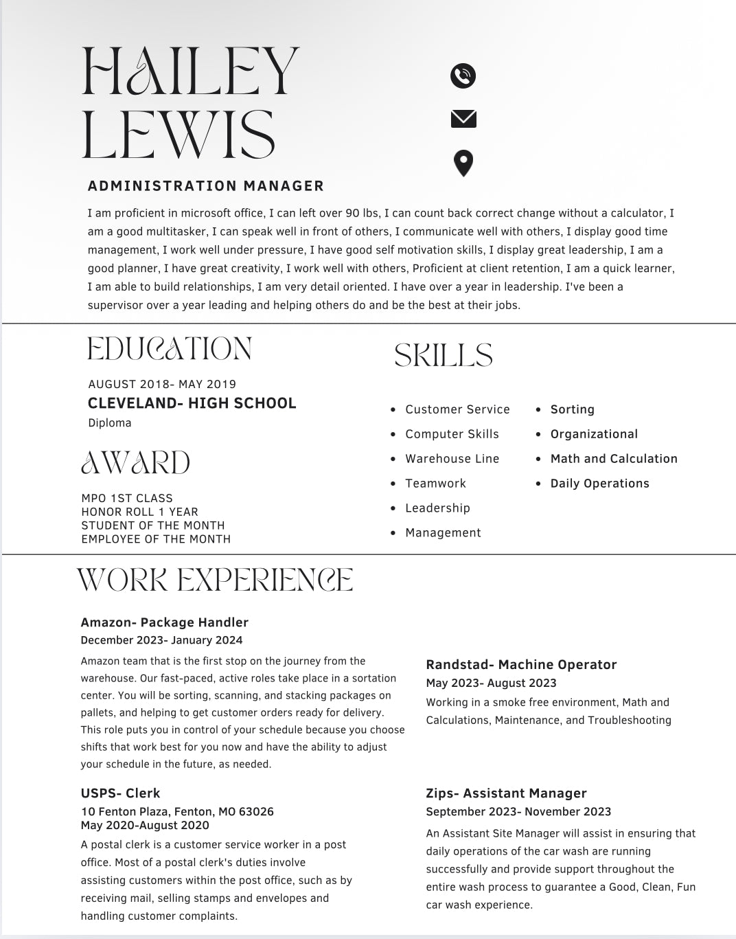 Resume