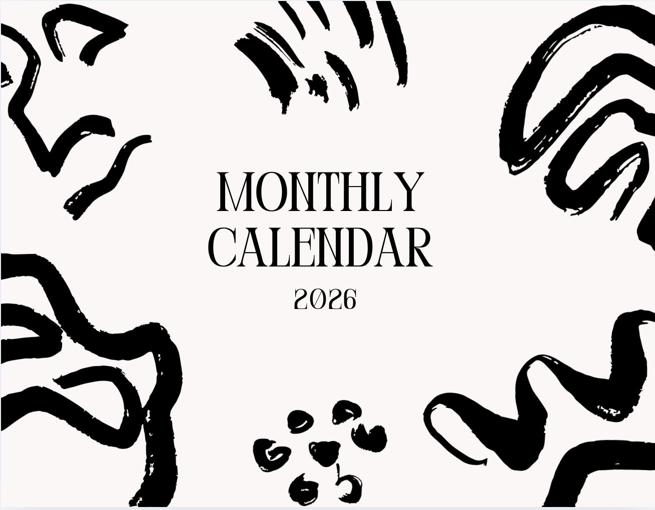 2026 Calendar