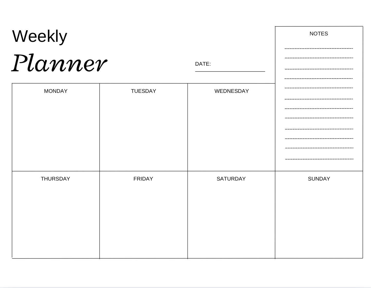 2026 Calendar