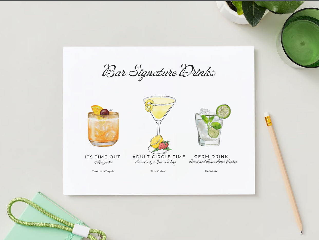 Menus | Price Lists