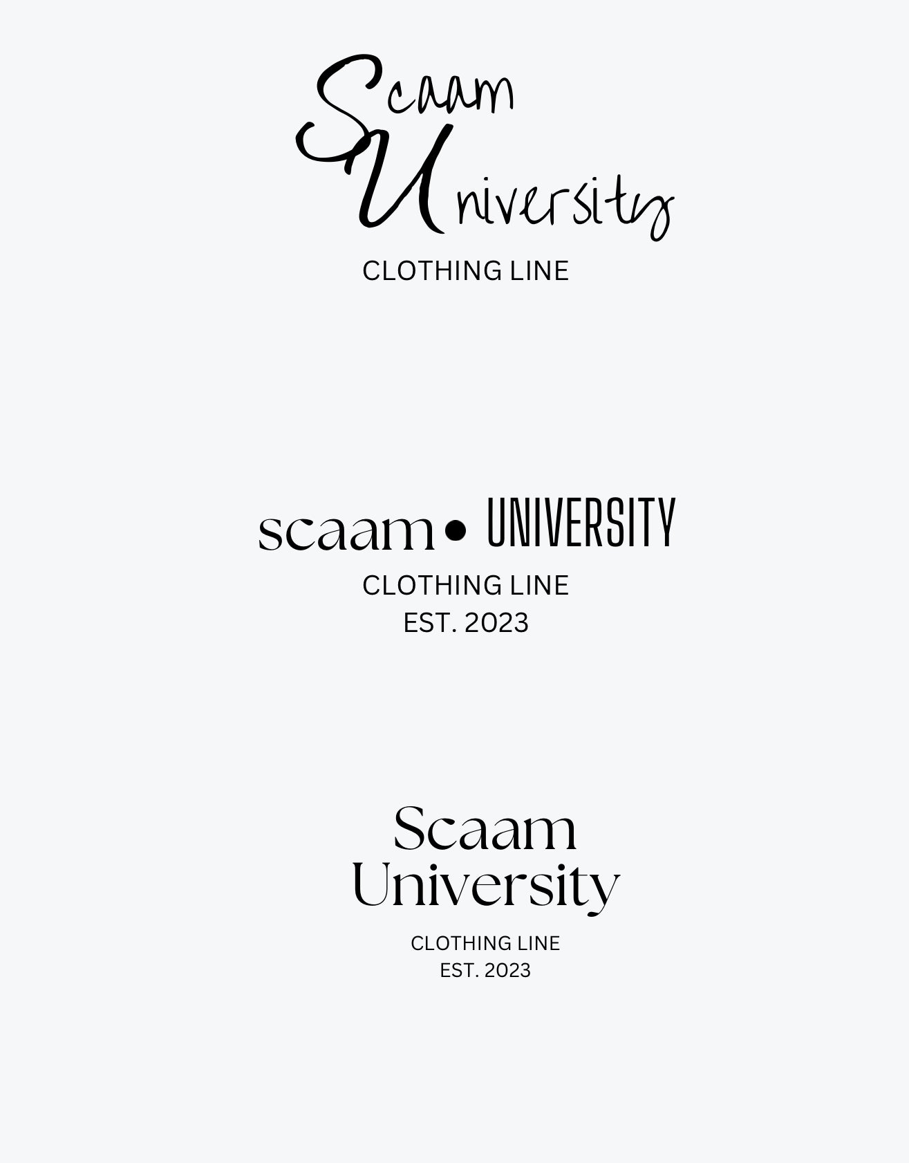 Text Based Logo